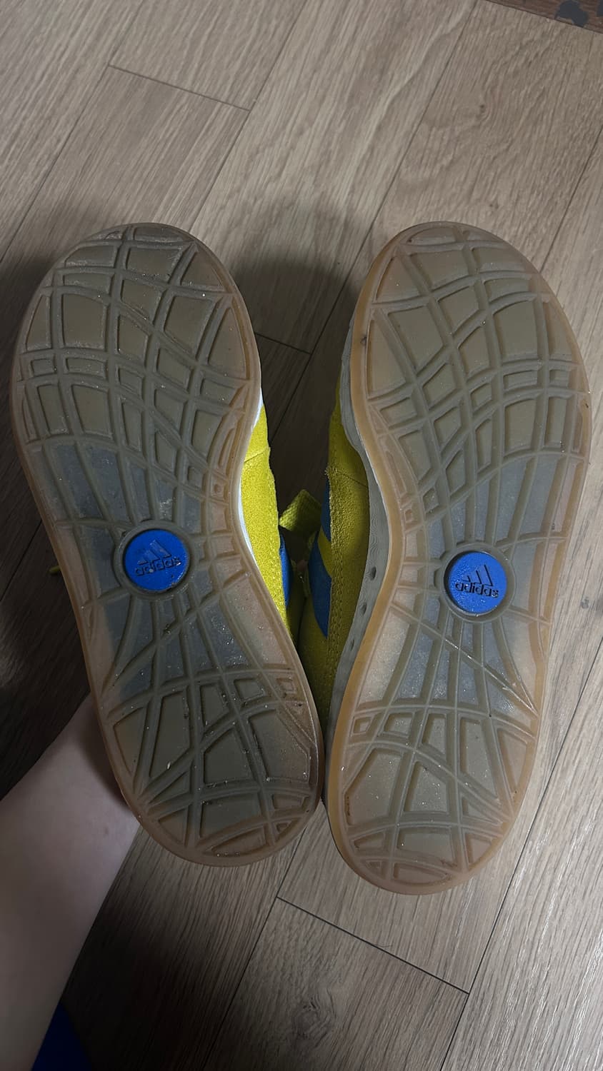 아디다스 아디매틱 브라이트 옐로우 블루 (250) 상품이미지4