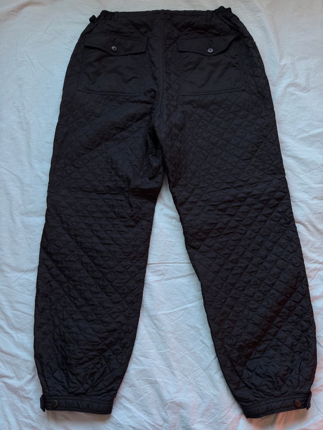 비즈빔 23AW 칼라한 팬츠 블랙 상품이미지5