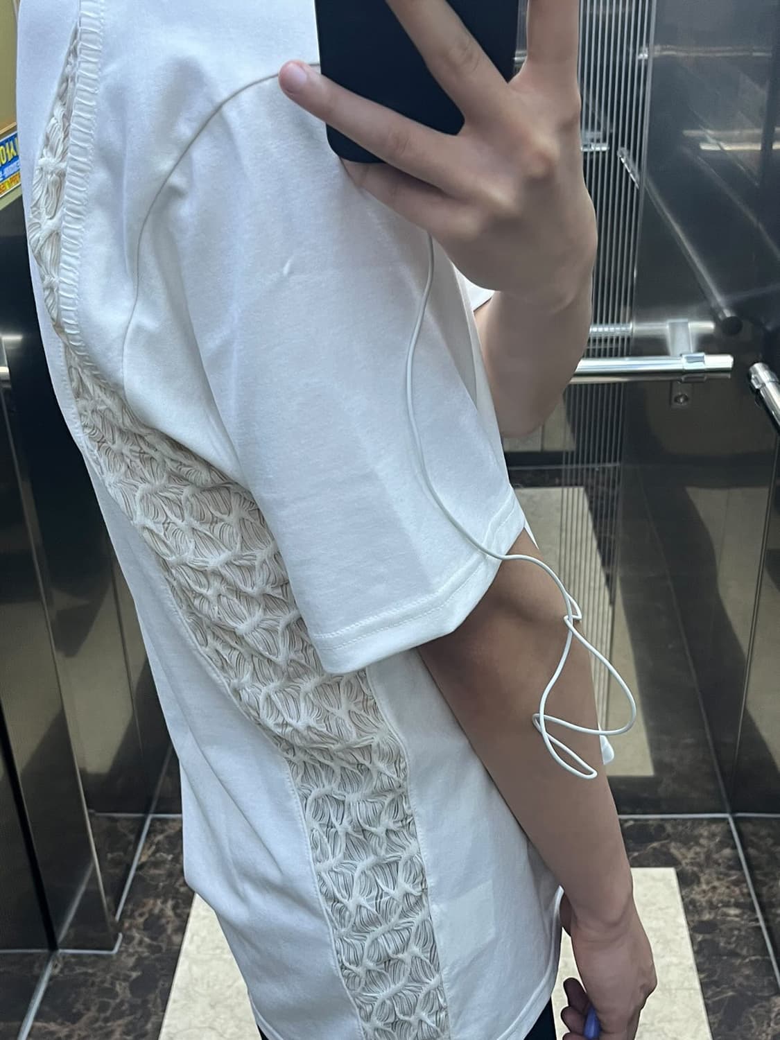 Xlim ep.5 반팔 화이트 2사이즈 상품이미지5