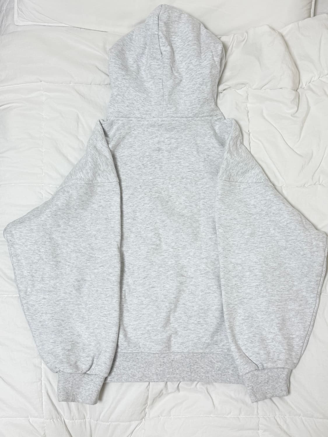 CGP 코드그라피 아치 로고 후드티 _ 라이트그레이 상품이미지2