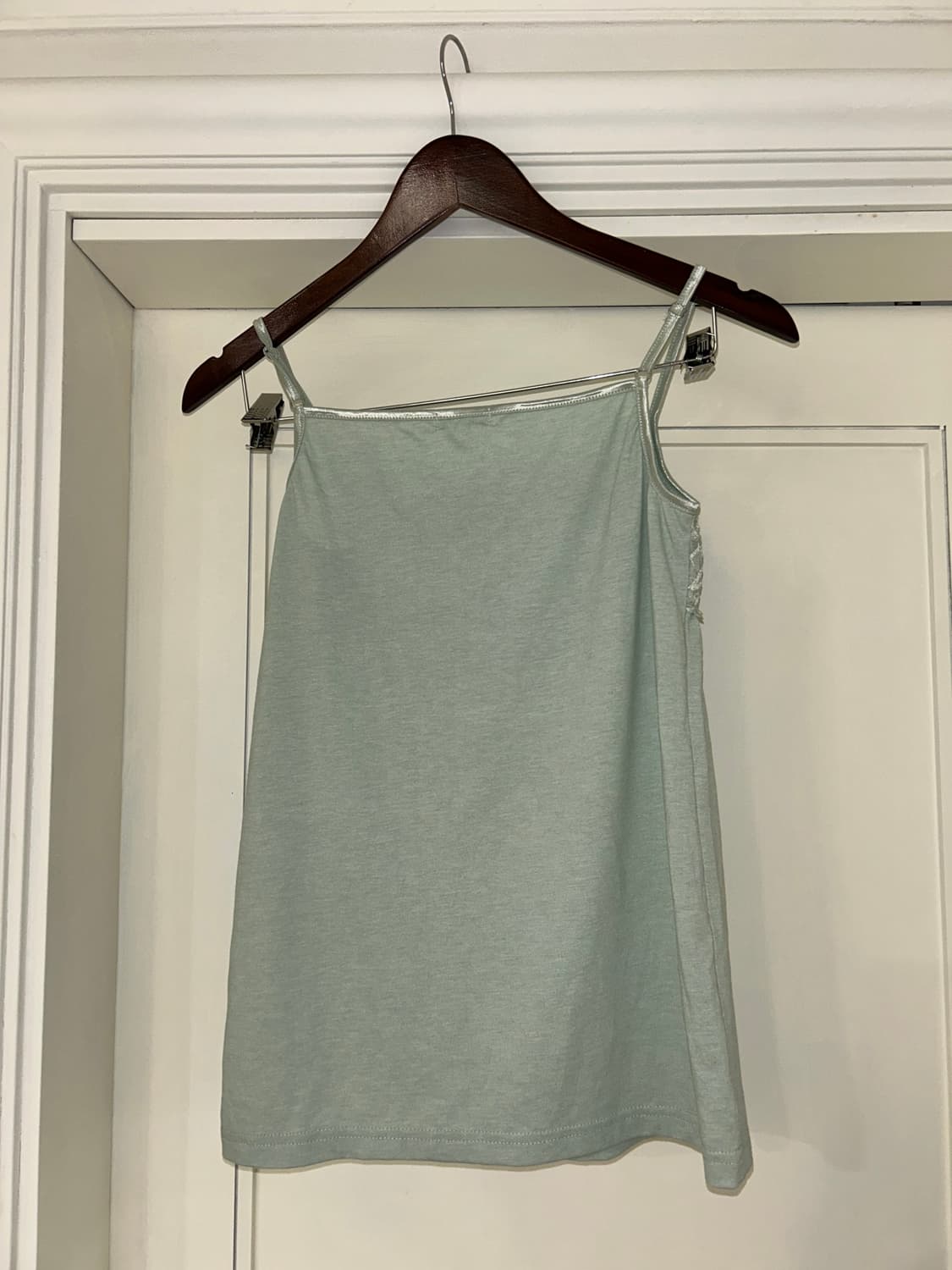 Mint Lace Detail Sleeveless / 빈티지 나시 상품이미지4