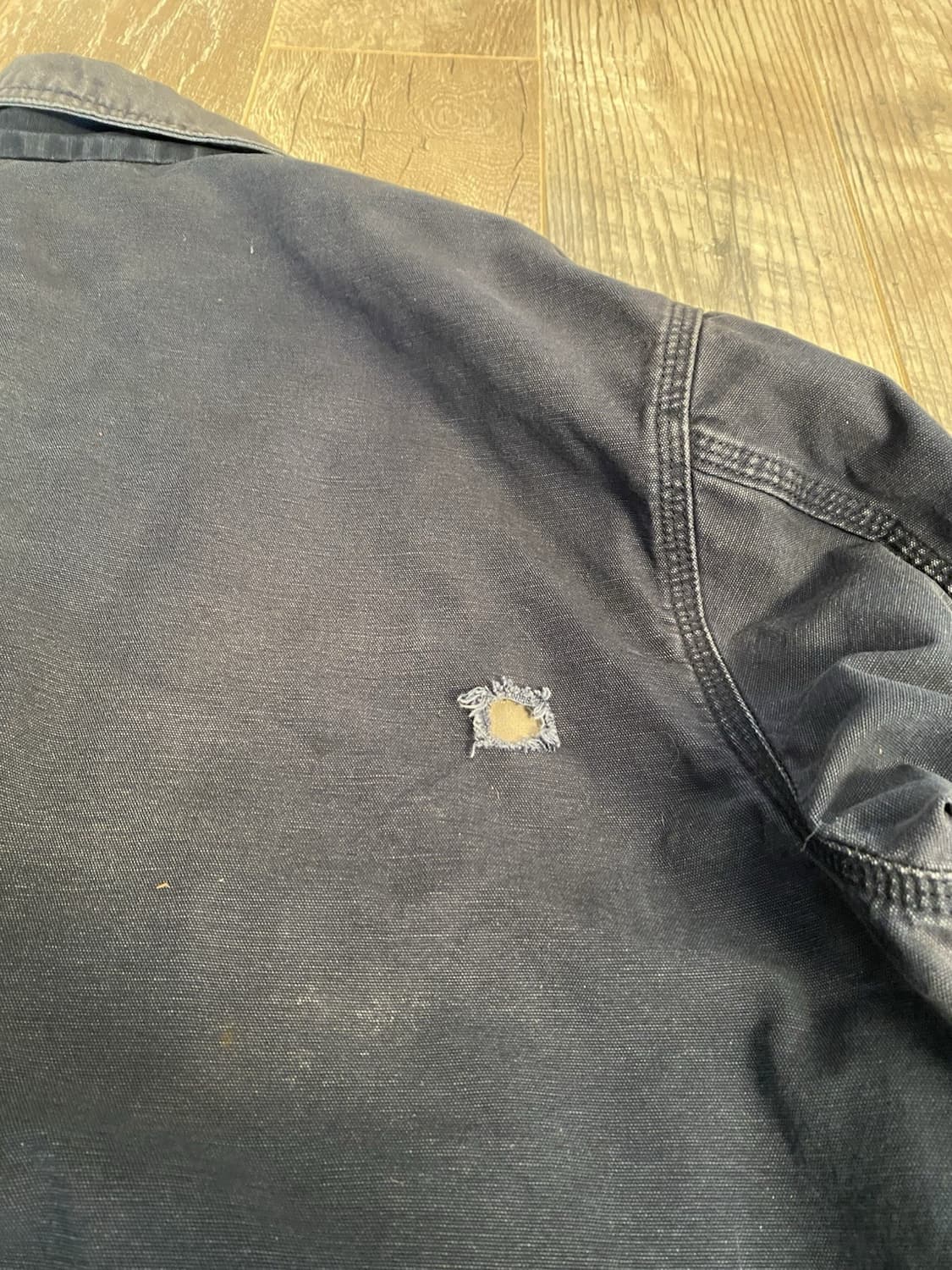 칼하트 J163 디트로이트 자켓 다크 네이비 상품이미지6