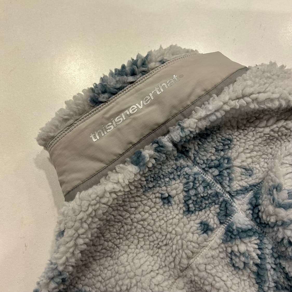 [L] 디스이즈네버댓 패턴 플리스 후리스 자켓 상품이미지8