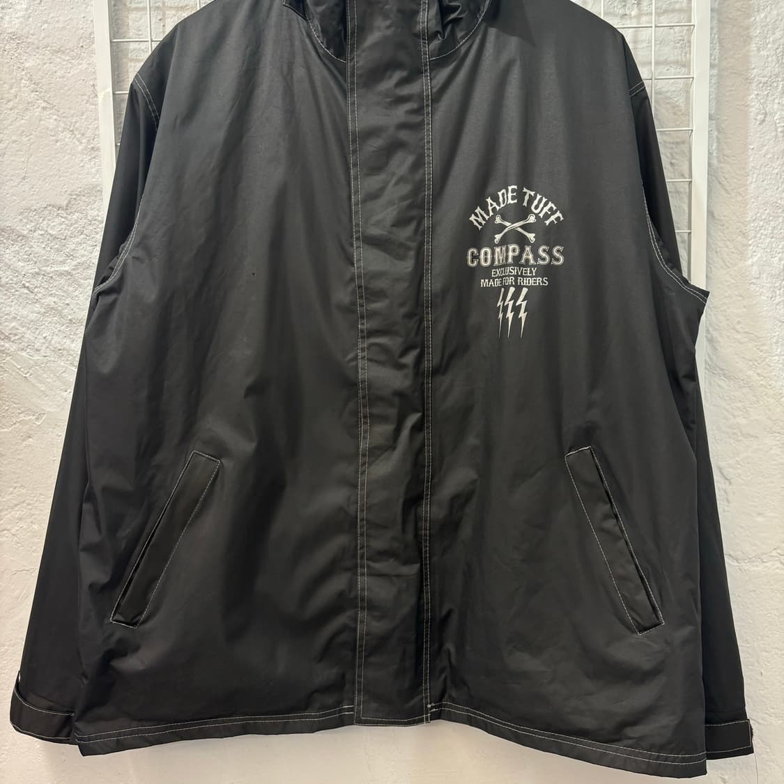 Made Tuff 스컬 본 펑크 빈티지 자켓 XL 상품이미지5