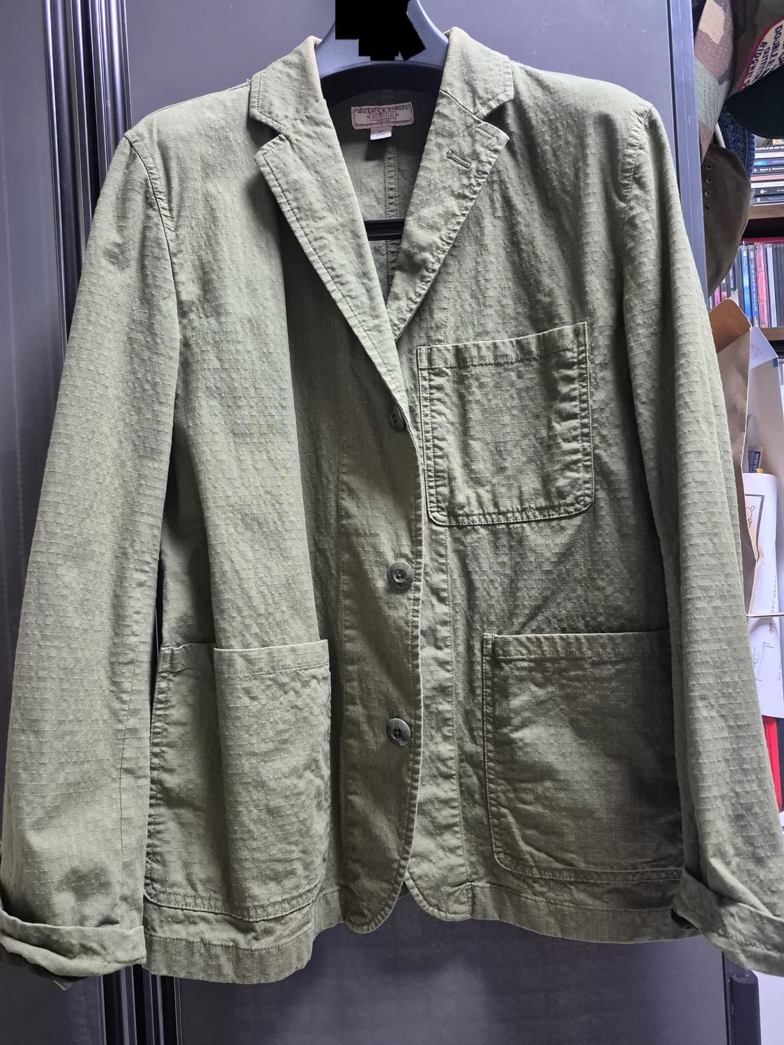 월레스앤반스 tessuti sondrio 밀리터리 블레이저 자켓 상품이미지2