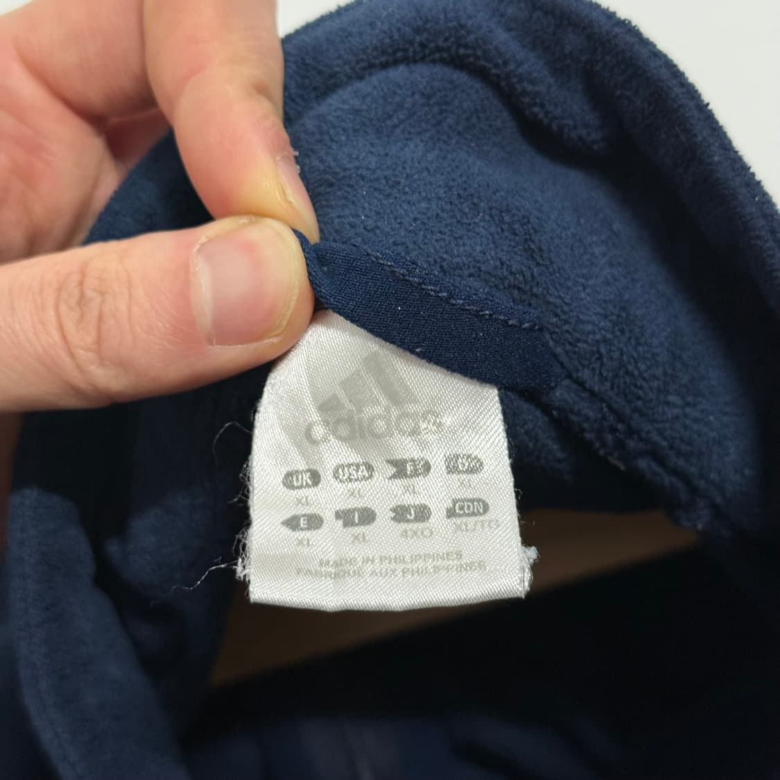 00s 올드 아디다스 하프 집업 플리스 상품이미지6