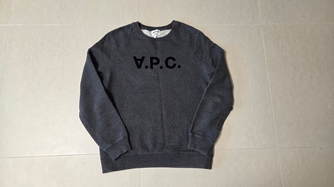 APC 아페쎄 30주년 HIVER 87 VPC 로고  맨투맨 상품이미지2