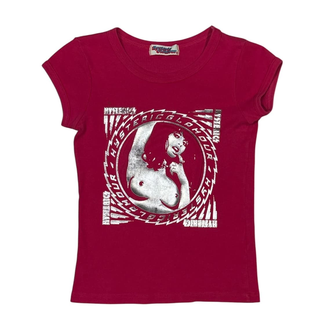 히스태릭 글래머 아카이브 입체 히스걸 그래픽 반팔 티셔츠 상품이미지1