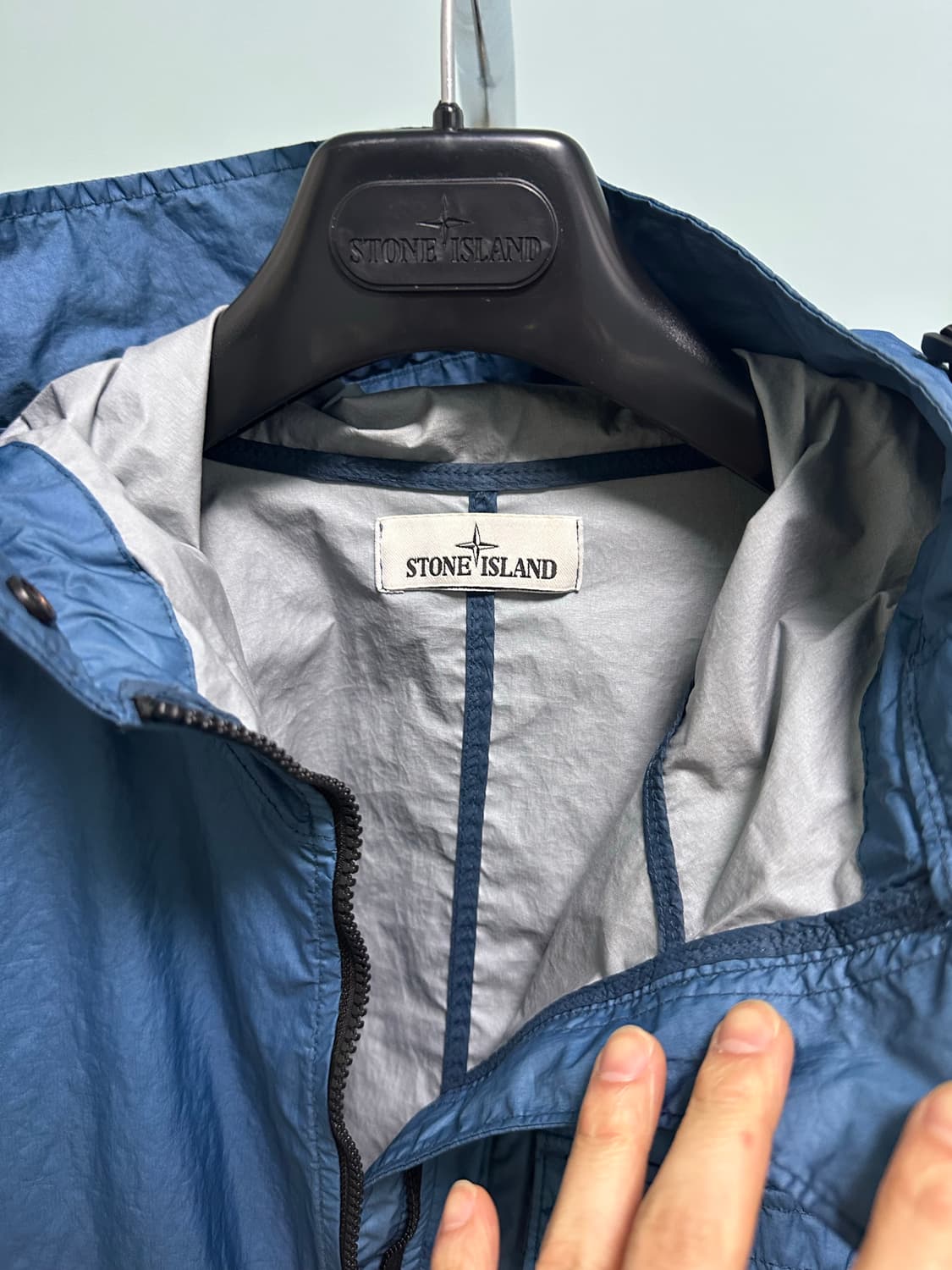 스톤아일랜드 22ss 멤브라나 L사이즈 블루 상품이미지5
