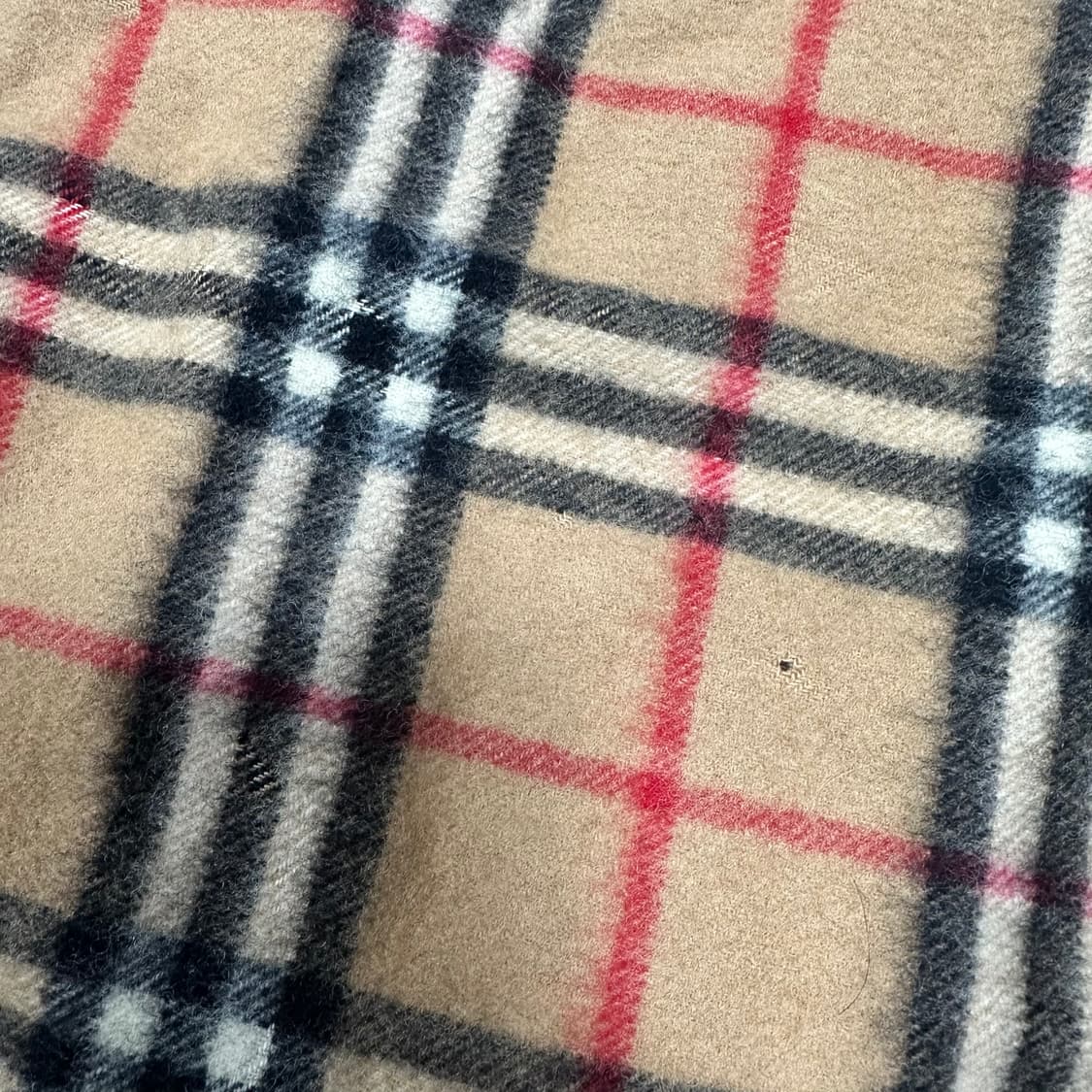 ✨ (바배) 버버리 100% 캐시미어 노바체크 머플러  상품이미지5