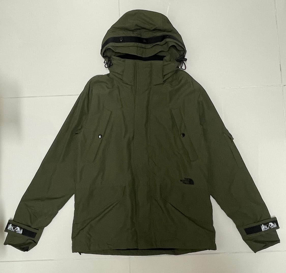 노스페이스 화이트라벨 여성 아웃도어 고어텍스 자켓 M 카키 상품이미지1