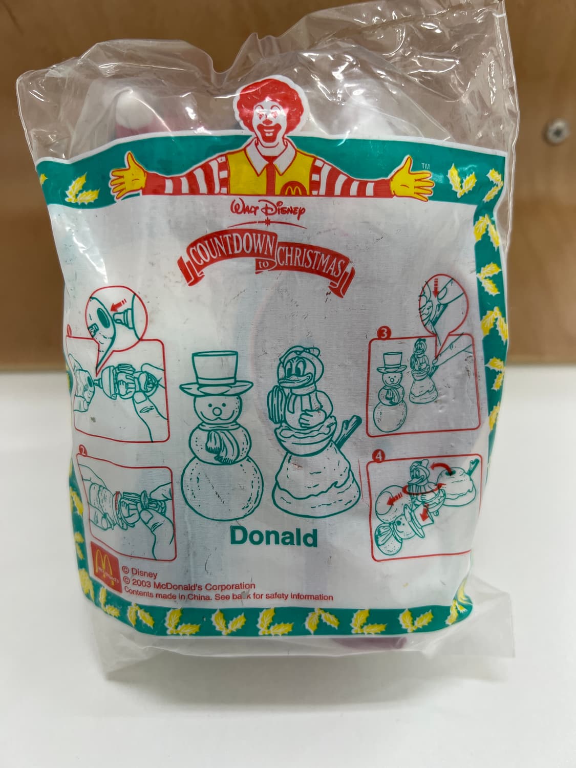 해피밀 빈티지 맥토이 미개봉 도널드덕 빈티지토이 상품이미지1