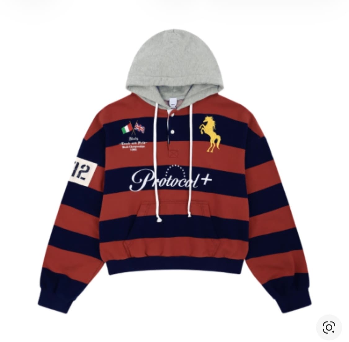 프로토콜 인덱스 폴로 레드 후디/3  상품이미지1