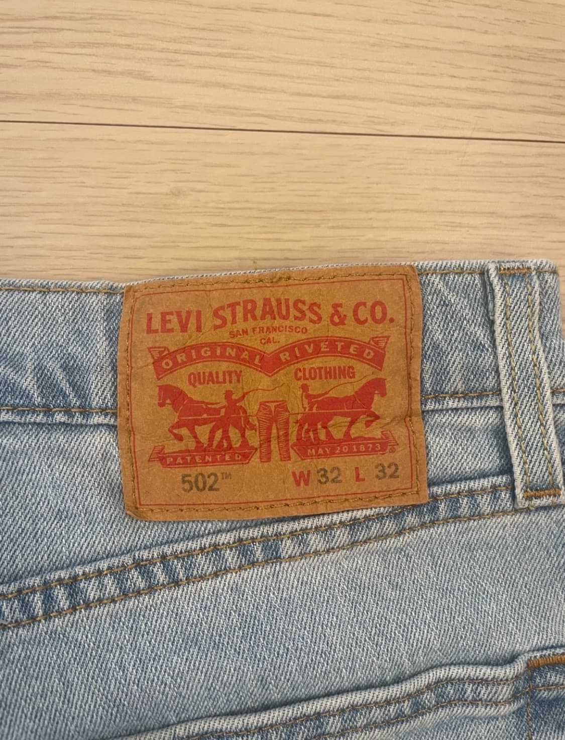 리바이스 502 505 청바지 W32 L32 상품이미지3