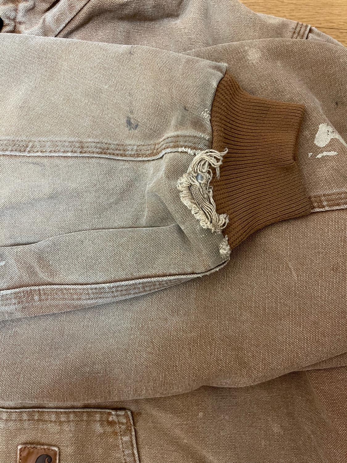 [L] 빈티지 칼하트 j130 브라운 상품이미지4