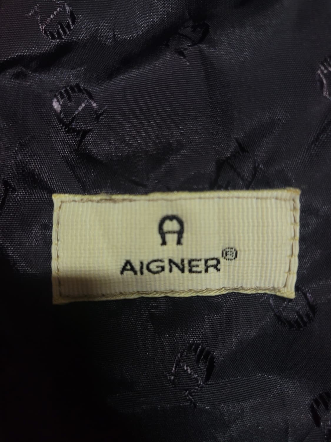 AIGNER 초빈티지 스웨이드 베스트 상품이미지6