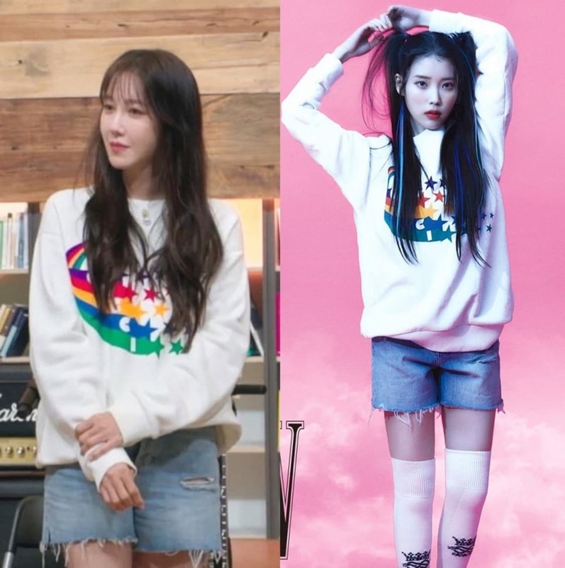 구찌 레인보우 맨투맨 상품이미지2