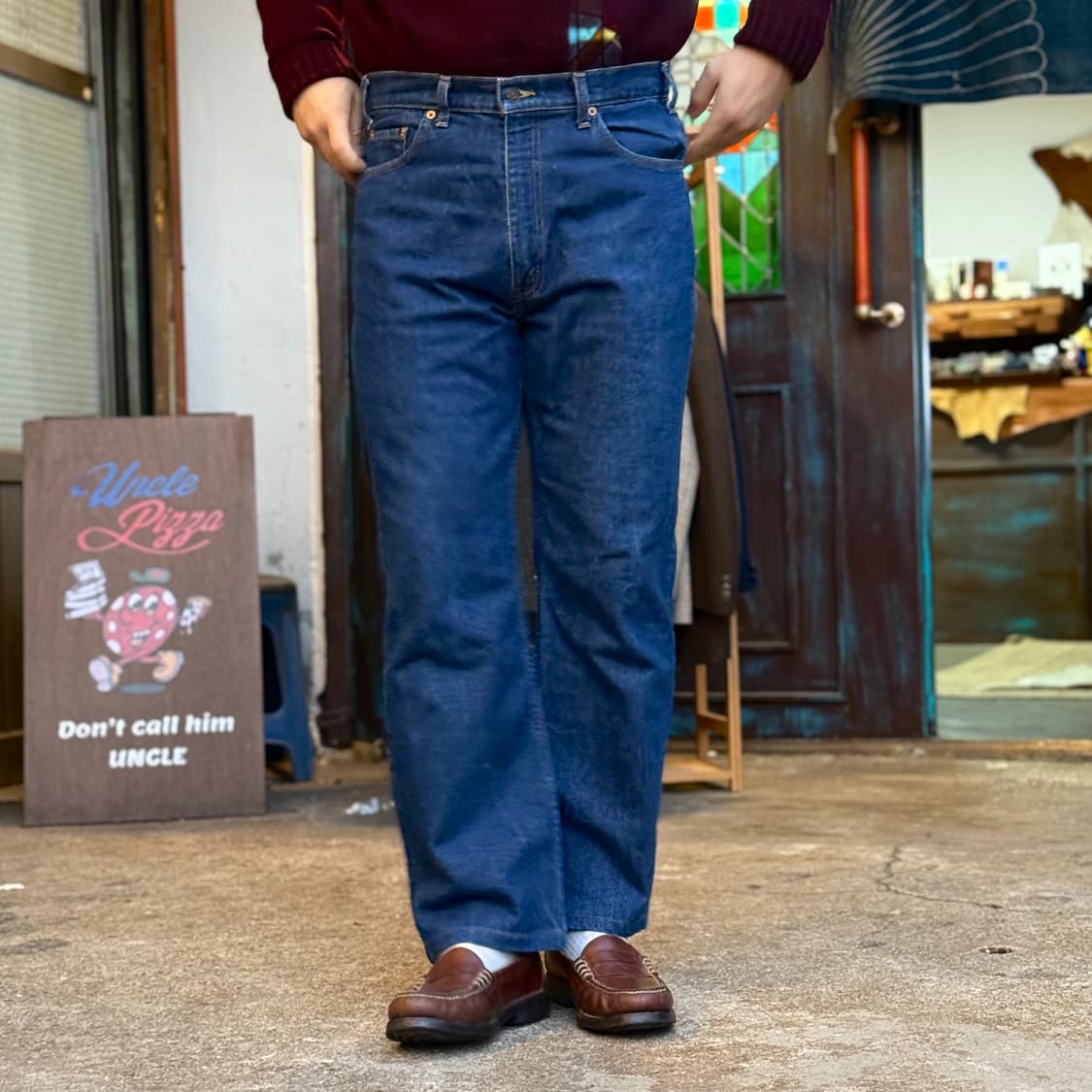 90‘s 리바이스 515-0217 레귤러핏 데님 팬츠 36 상품이미지7