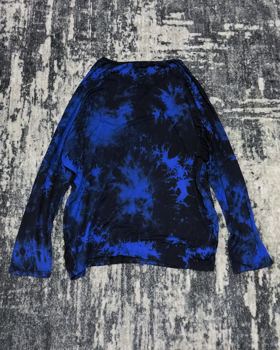 {UNKNOWN} Tie-Dye Hot Fix Skull L/S Tee  상품이미지4