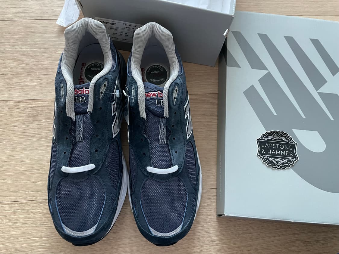 뉴발란스 990v3 네이비 290 새상품 상품이미지6