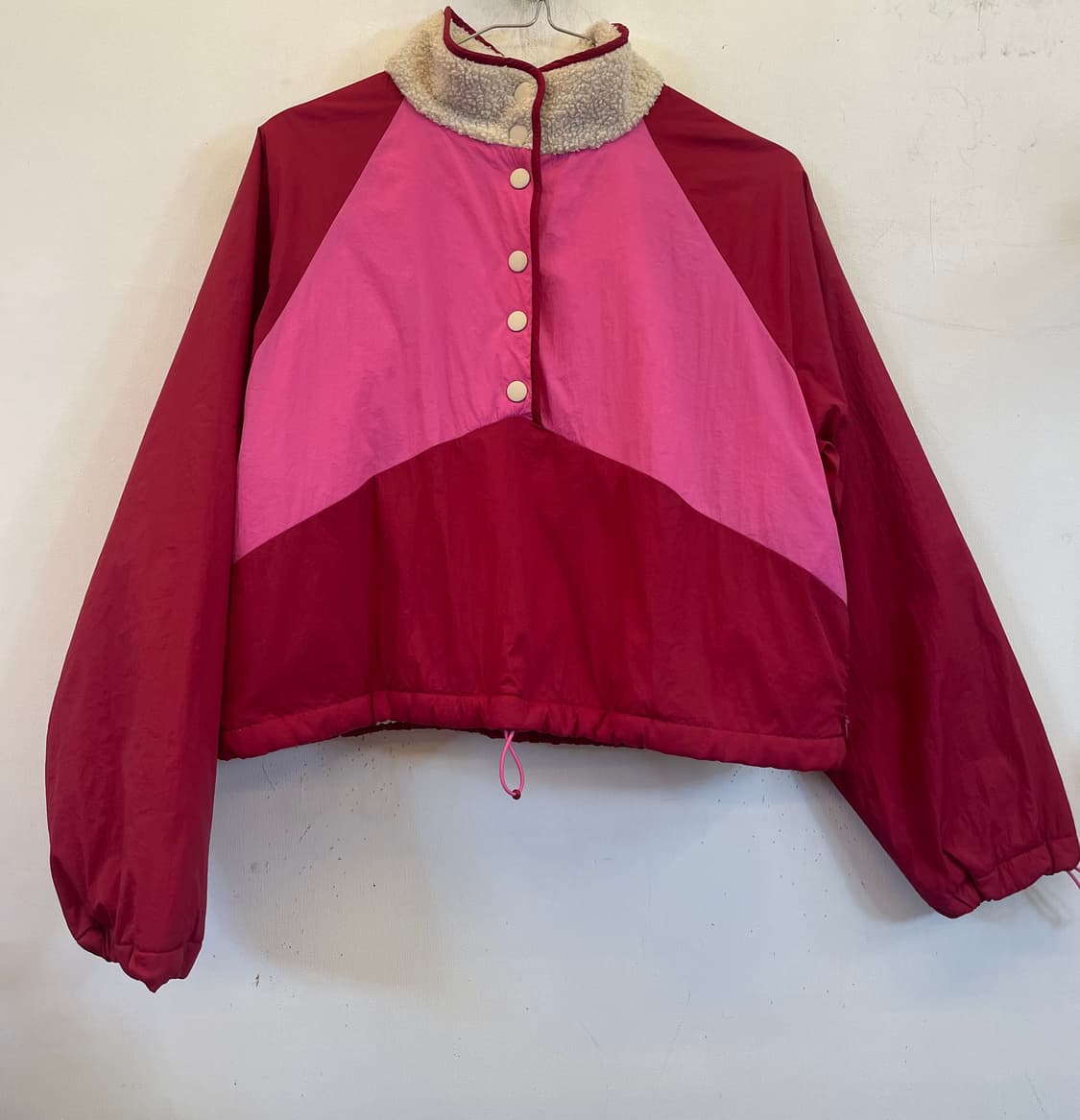 ZARA 자라 양털 안감 아노락 크롭 바람막이:) 상품이미지2