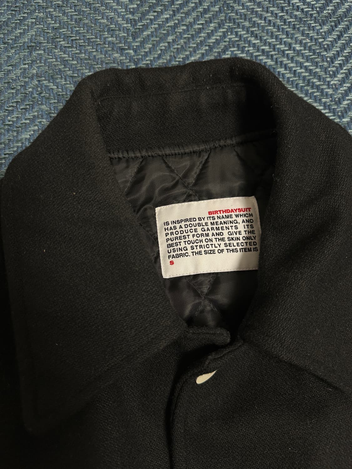 벌스데이수트 바시티자켓 S 상품이미지5