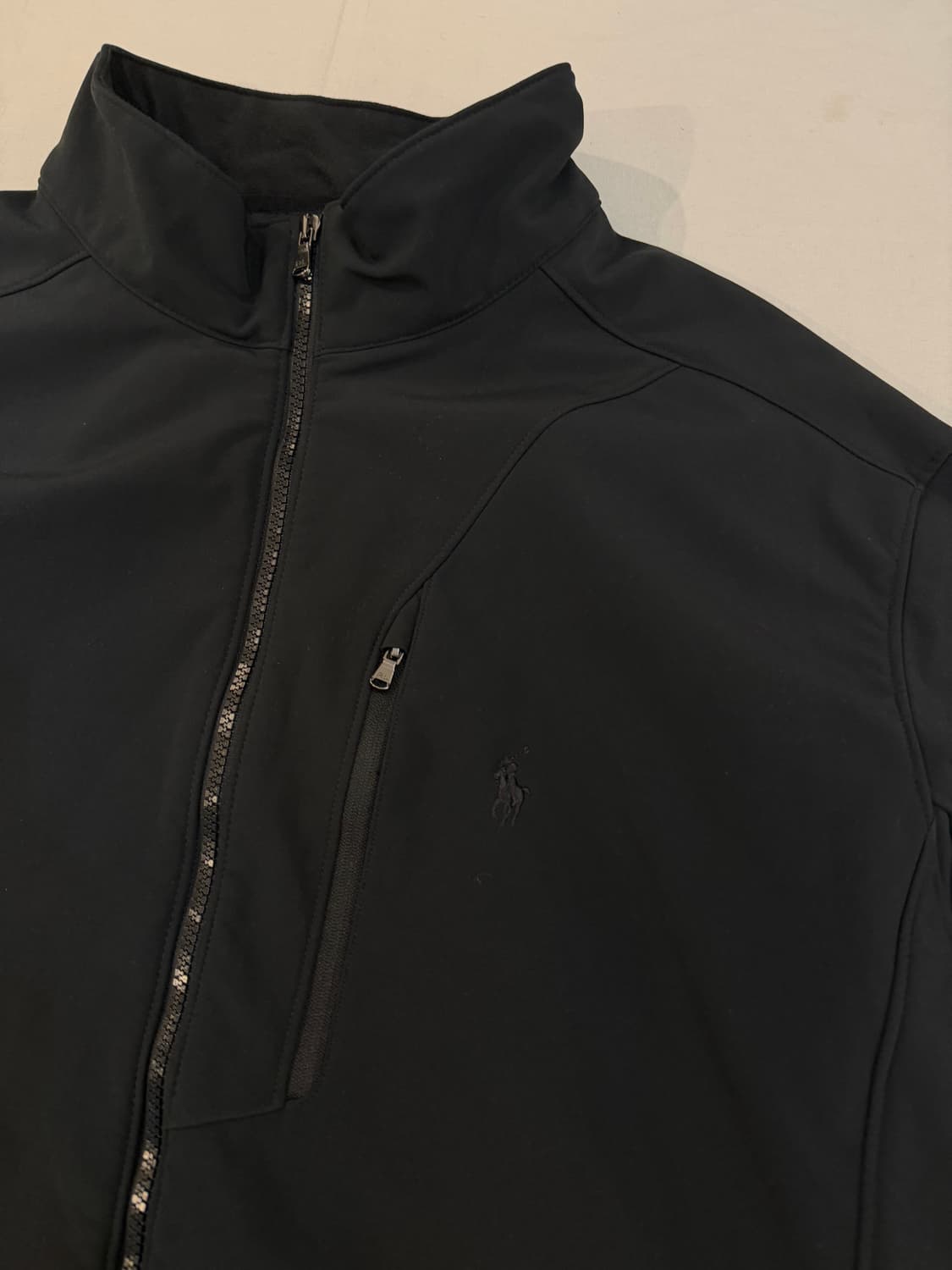 신형) 폴로 랄프로렌 퍼포먼스 소프트쉘 플리스 자켓 블랙 상품이미지2