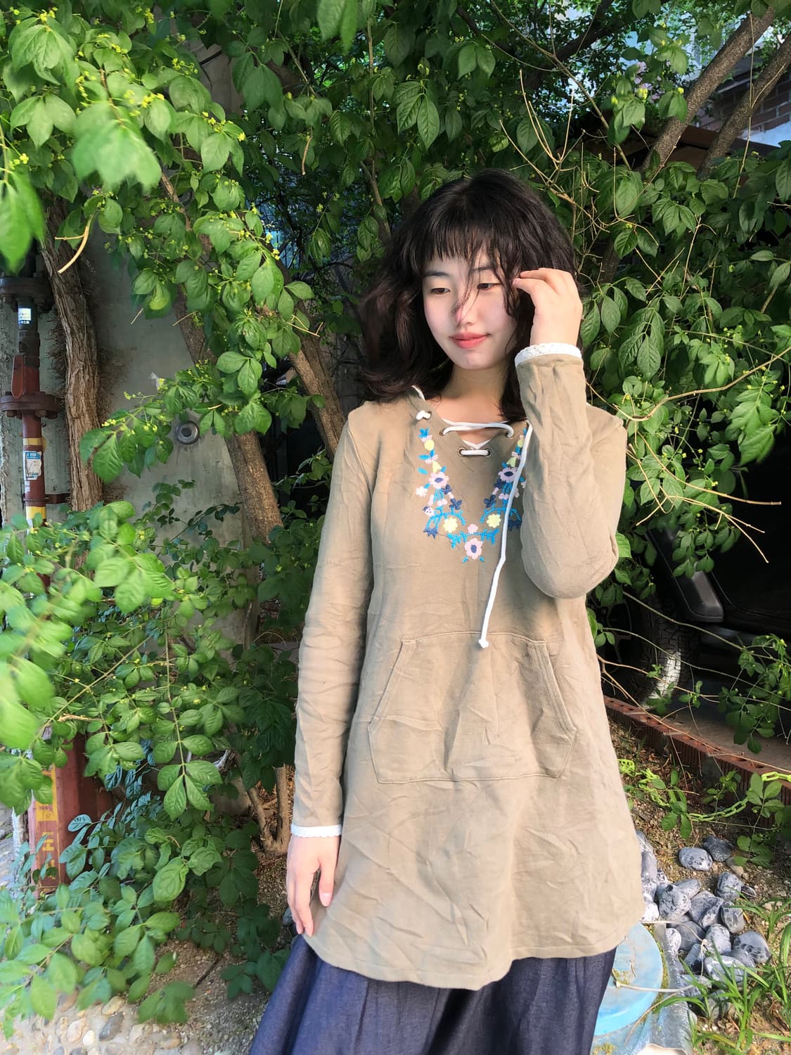 Beams Heart hood-dress 상품이미지1