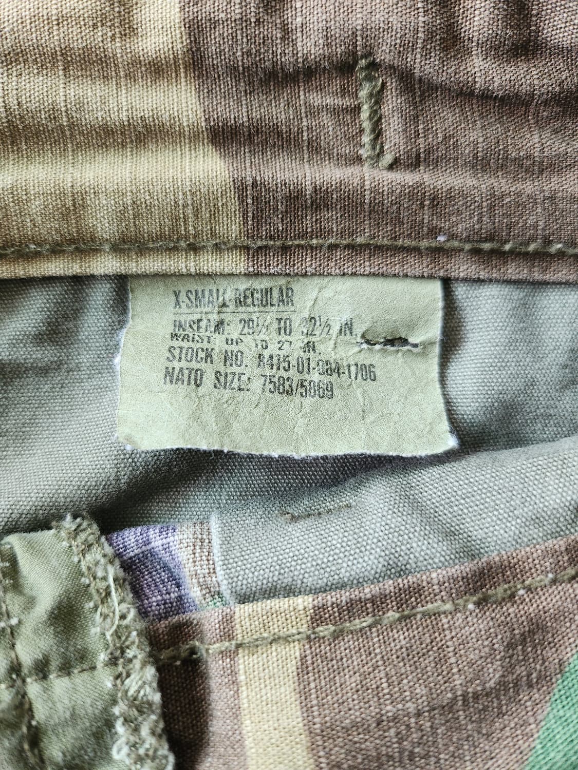 US army BDU woodland field pants 상품이미지3