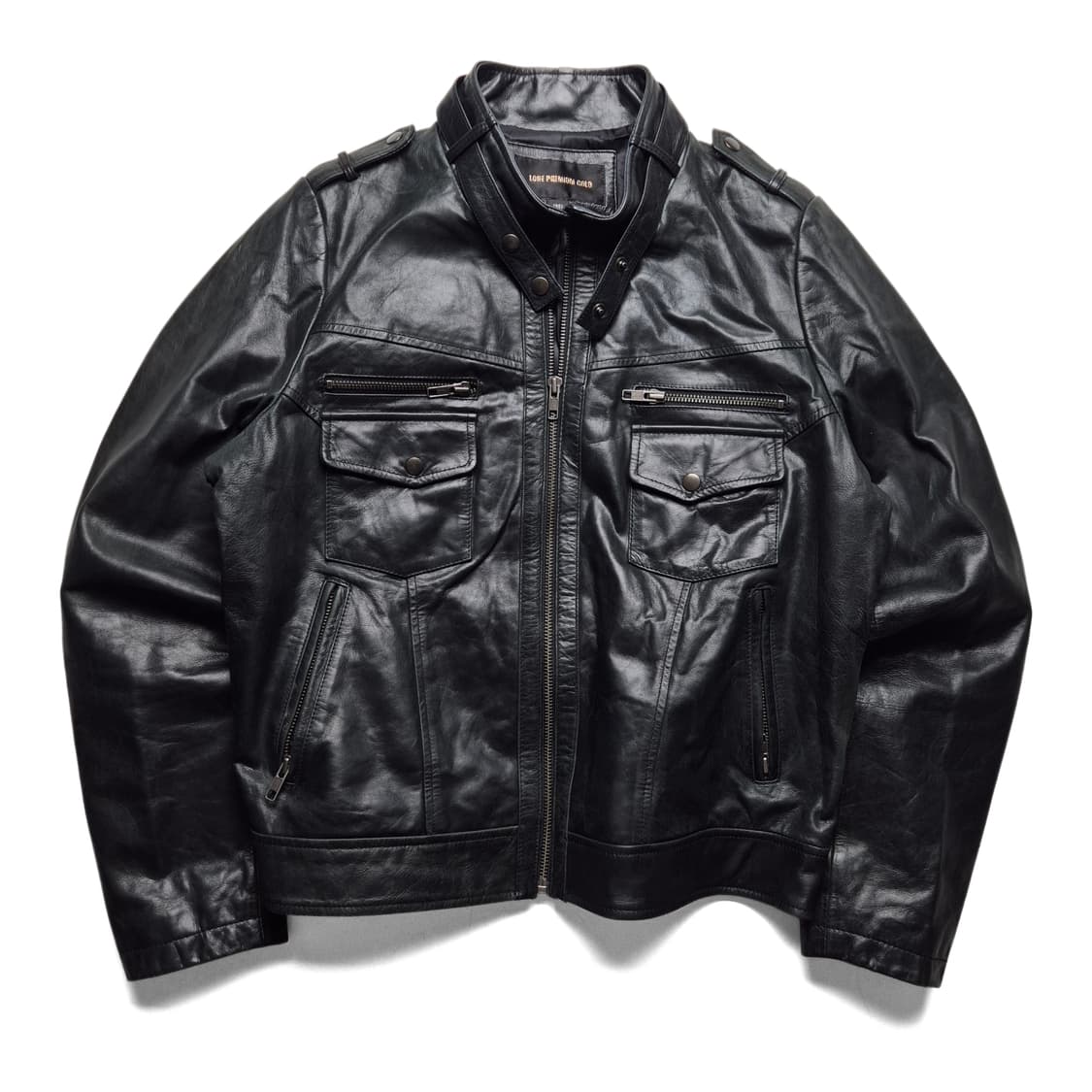 [L] 론 프리미엄 골드 양가죽 자켓 상품이미지1