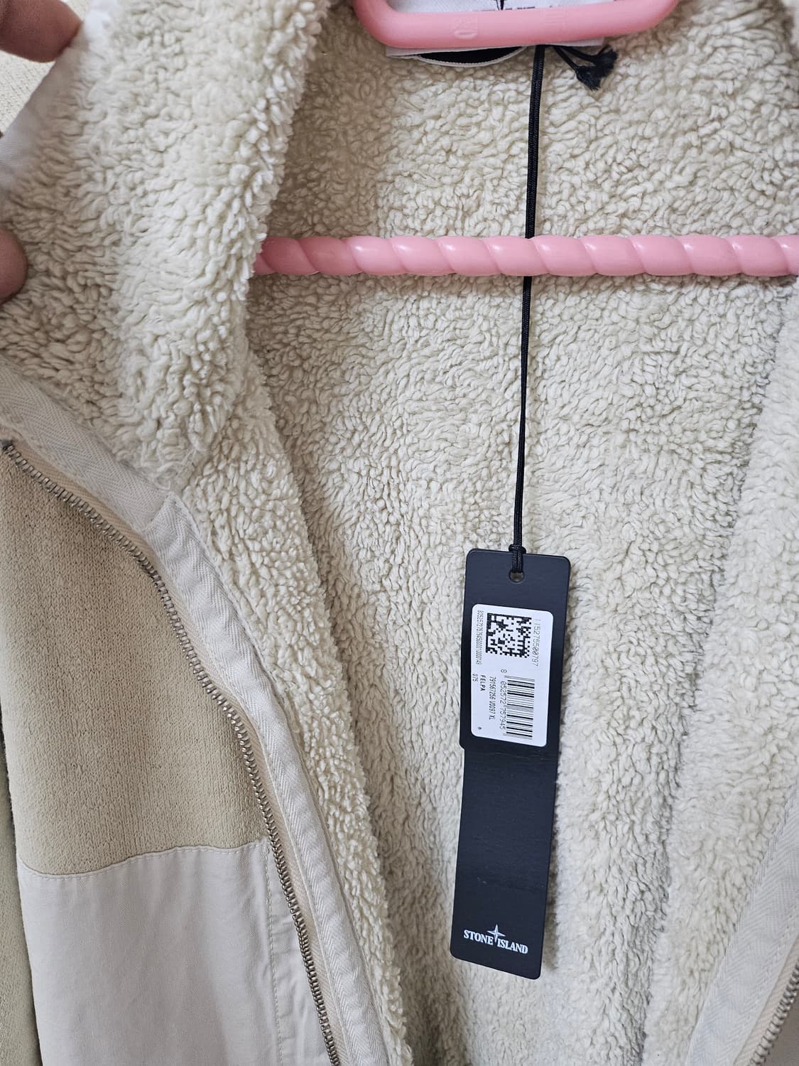 스톤아일랜드 양털 플리스 자켓xl 상품이미지3