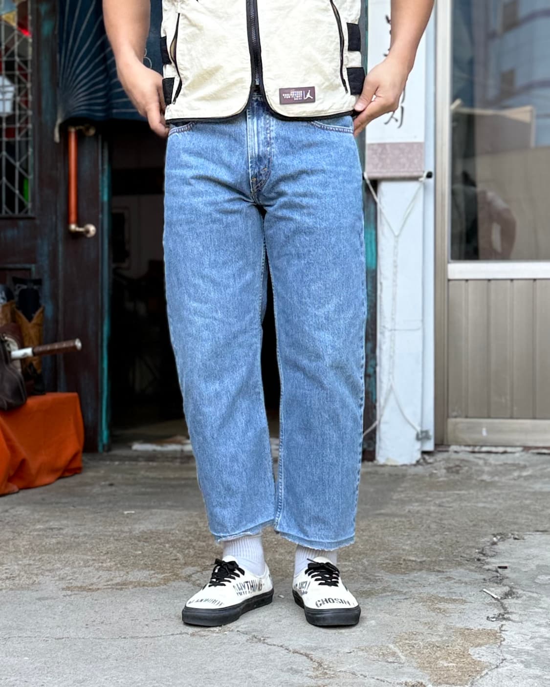 00‘s 리바이스 550 릴렉스핏 데님 팬츠 32 상품이미지8