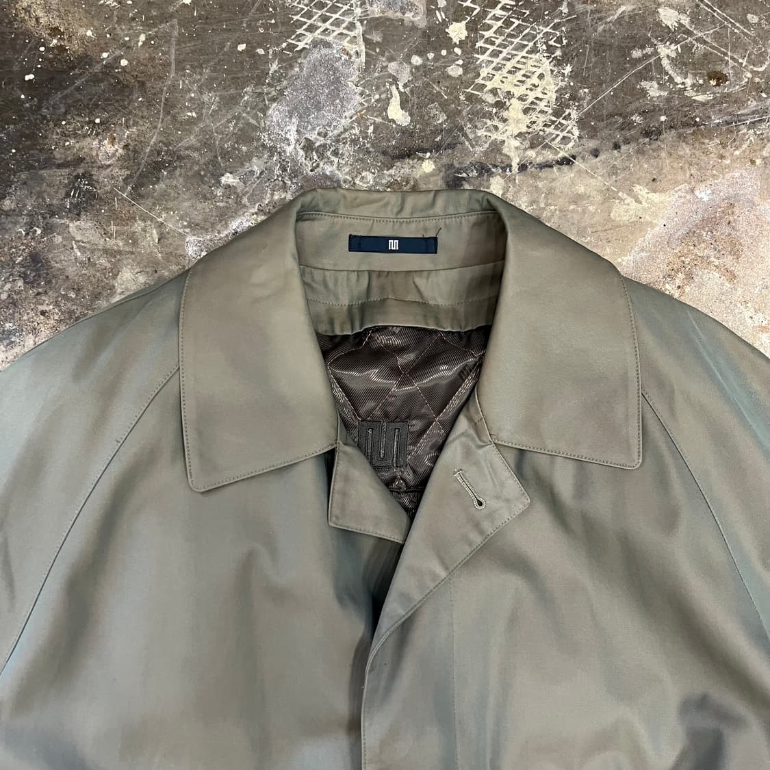 100) 마에스트로 누빔 트레치코트 코트 상품이미지3