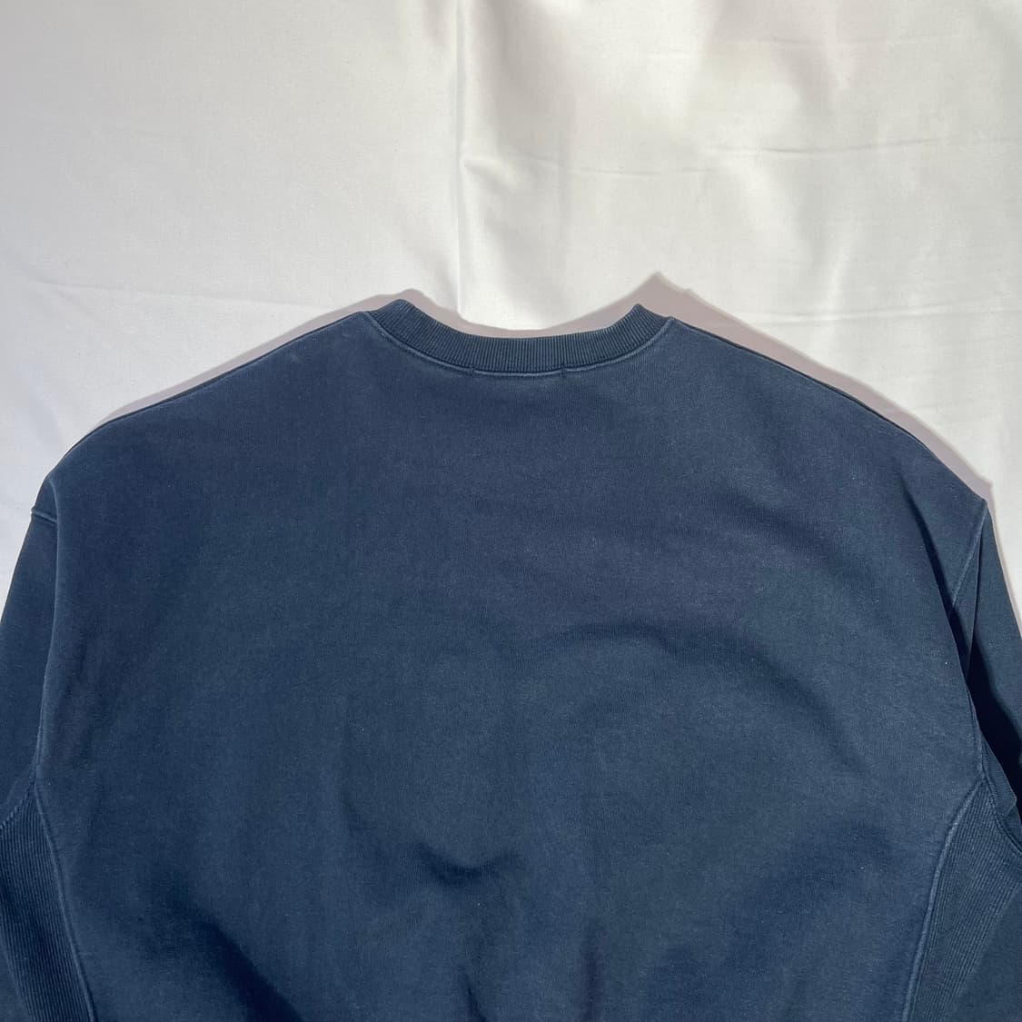 [FREE]마르디메크르디 빅로고 네이비 맨투맨 티셔츠 상품이미지6