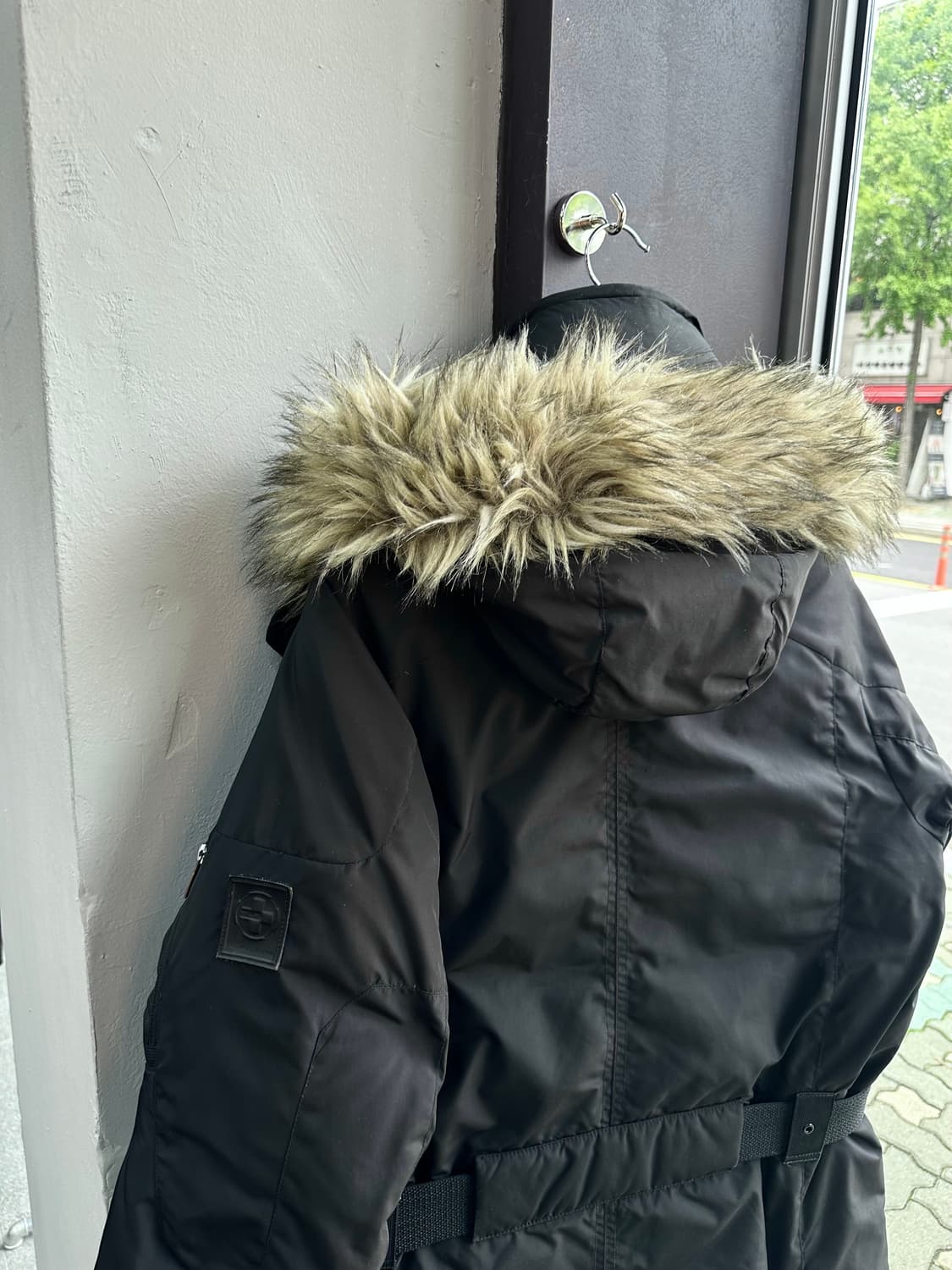 XS/ 폴로 랄프로렌 로버다운 벨티드 패딩 상품이미지8