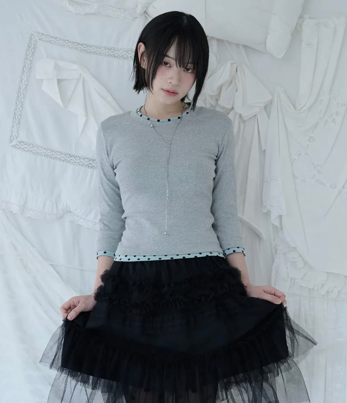 미레코 도트 7부티 상품이미지3