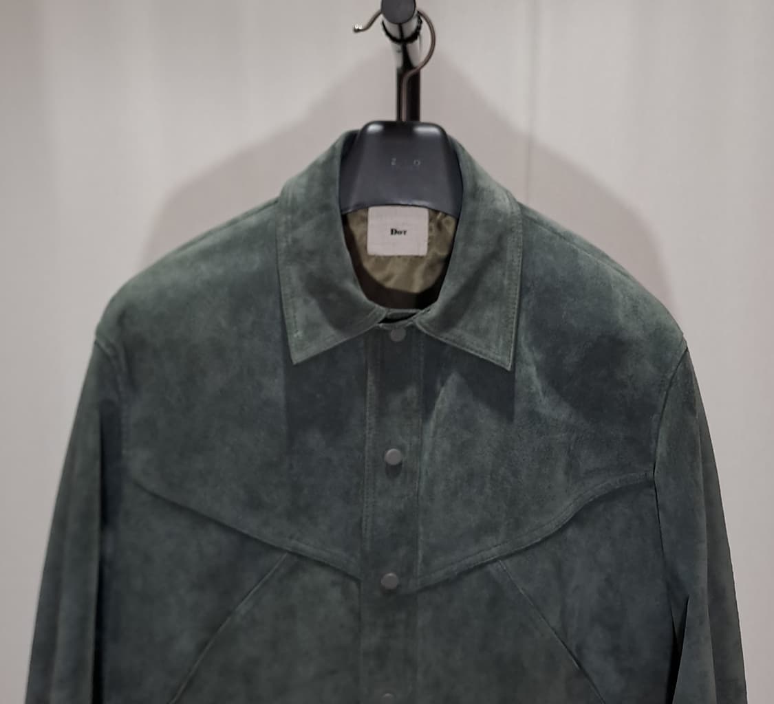 (택포) DOT 리얼레더 스웨이드 자켓 L B192 상품이미지2