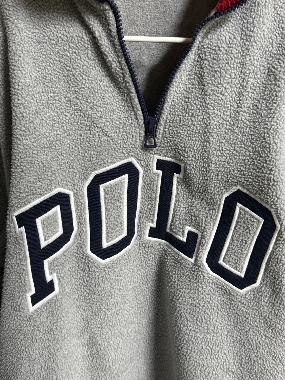 Polo 폴로 랄프로렌 성조기 하프집업 지켓 그레이 s 상품이미지3