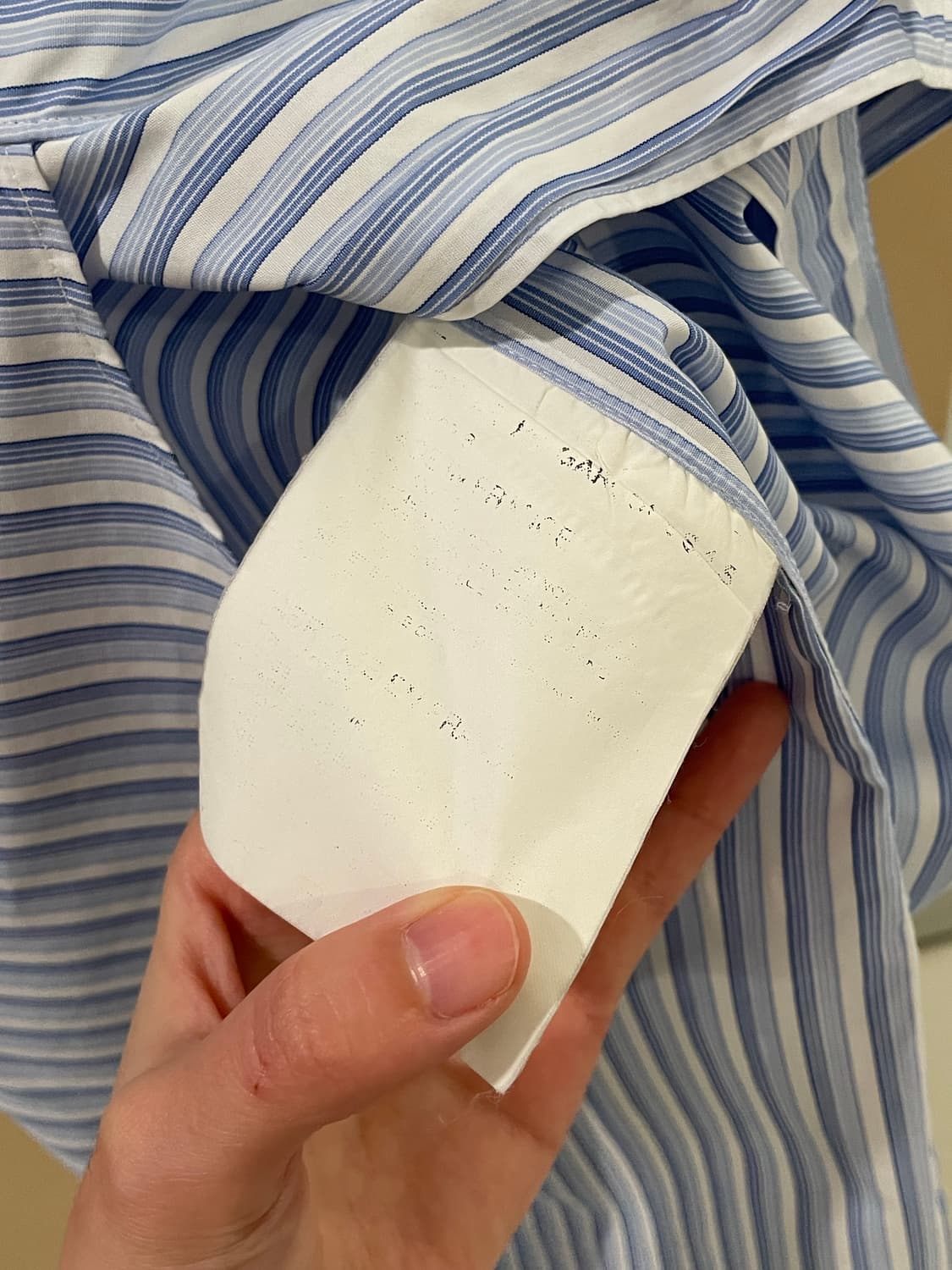 꼼데가르송 비대칭 셔츠 상품이미지8