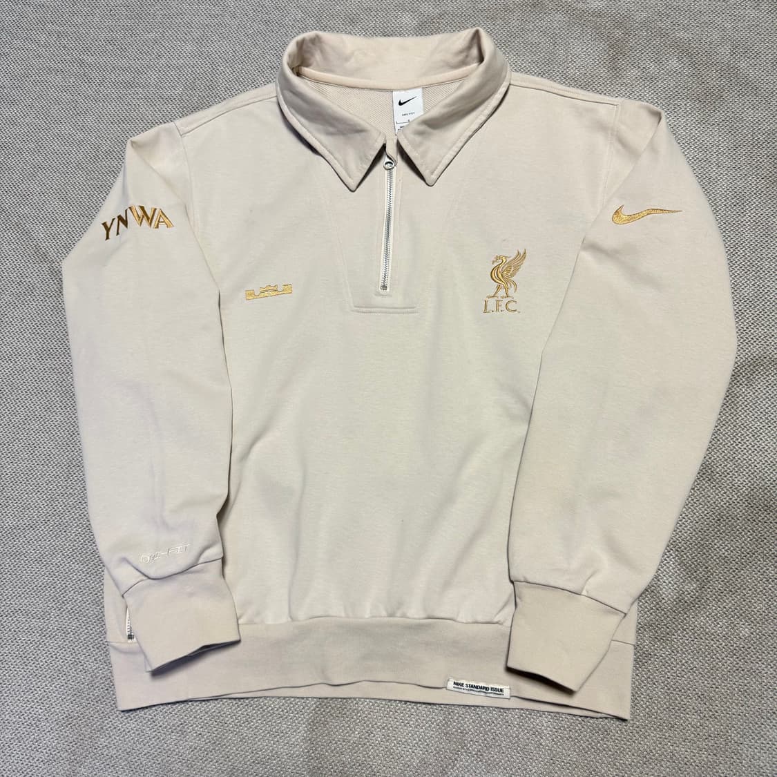 나이키 리버풀 x 르브론 하프집업 카라 맨투맨 상품이미지1