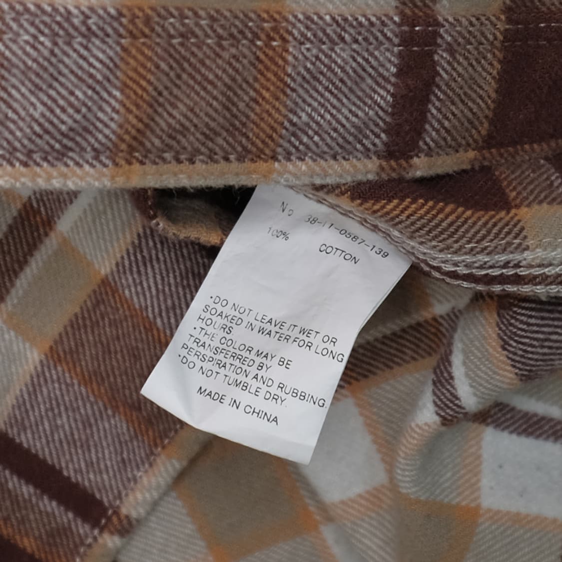 plaid flannel work shirt 상품이미지7