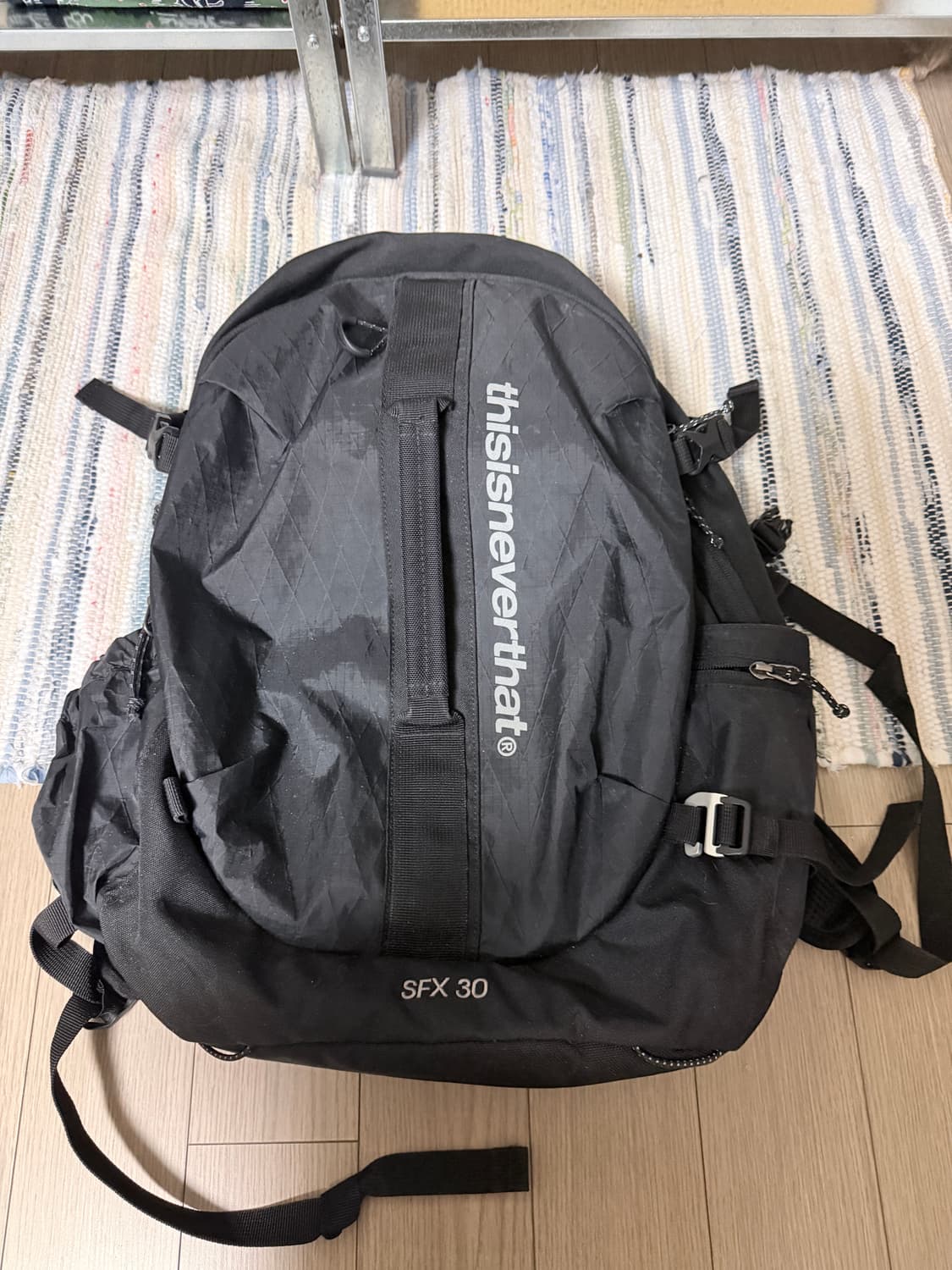 디스이즈네버댓 SFX 30 백팩 블랙 상품이미지2