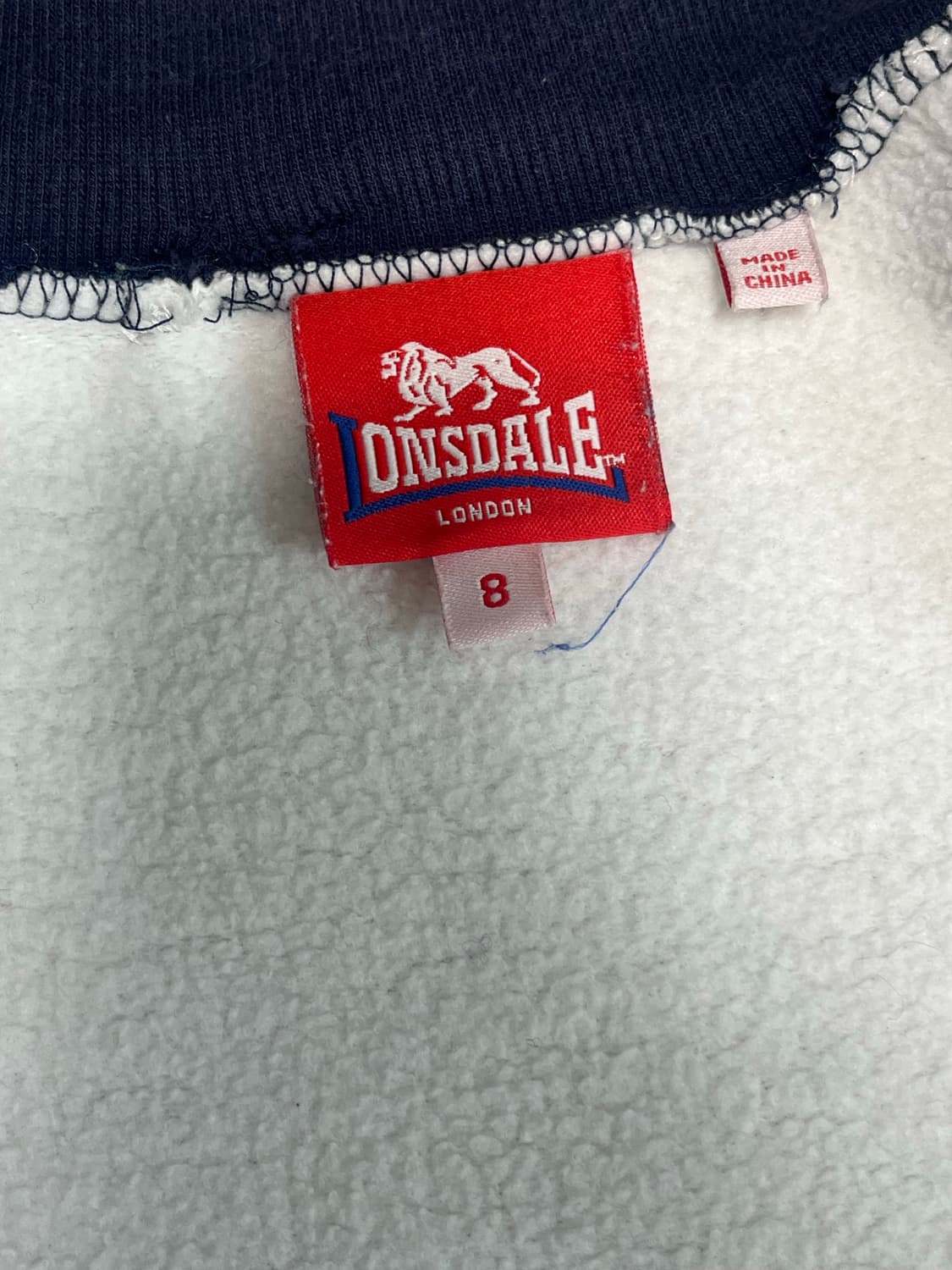 y2k lonsdale pastel hood zip-up 상품이미지6