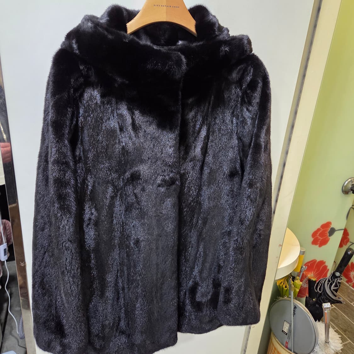 진도 오리지날 후드 밍크 코트 상품이미지1