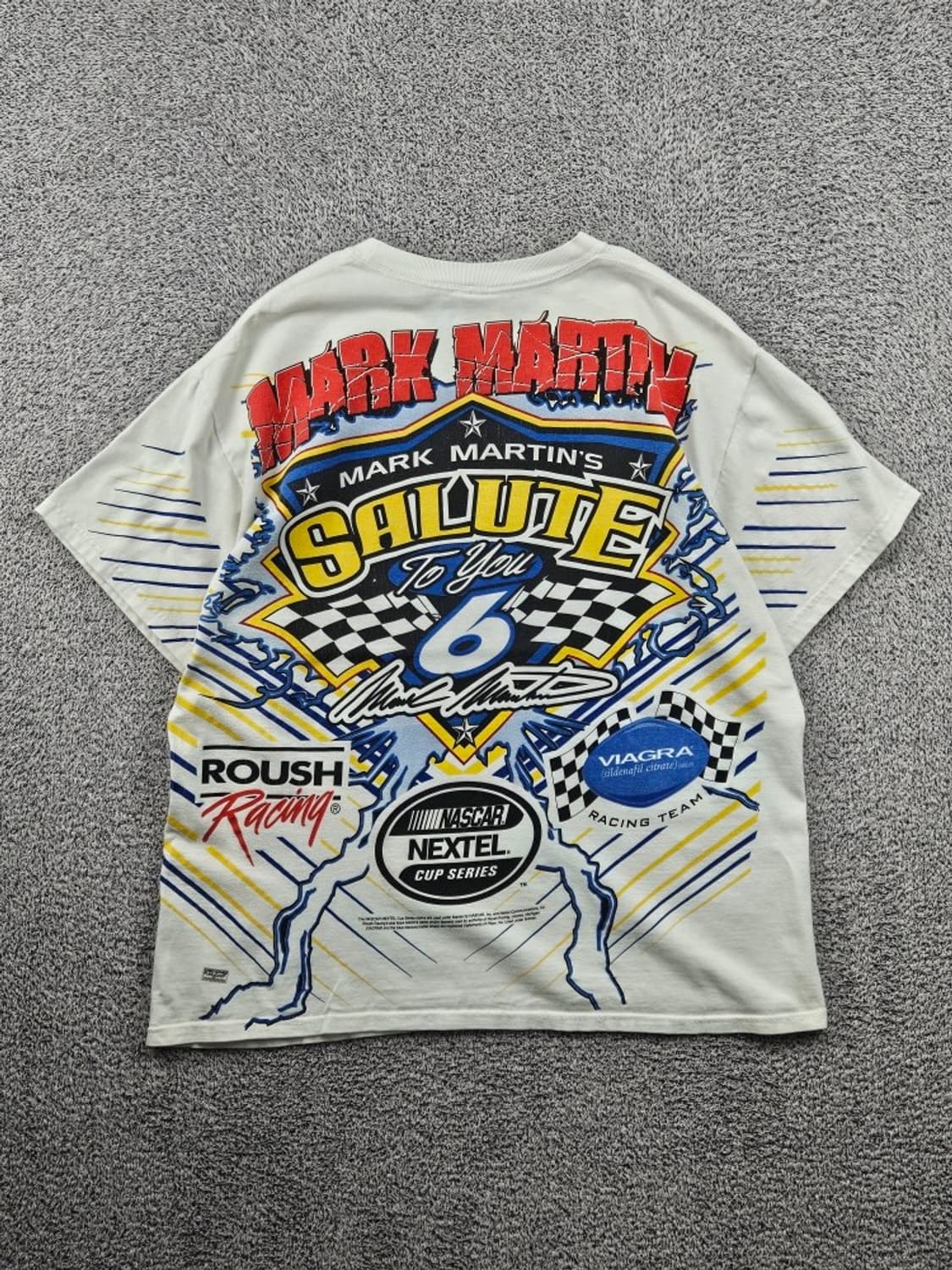 나스카 마크 마틴 레이싱 반팔 티셔츠 ( L ) / 11922 상품이미지1