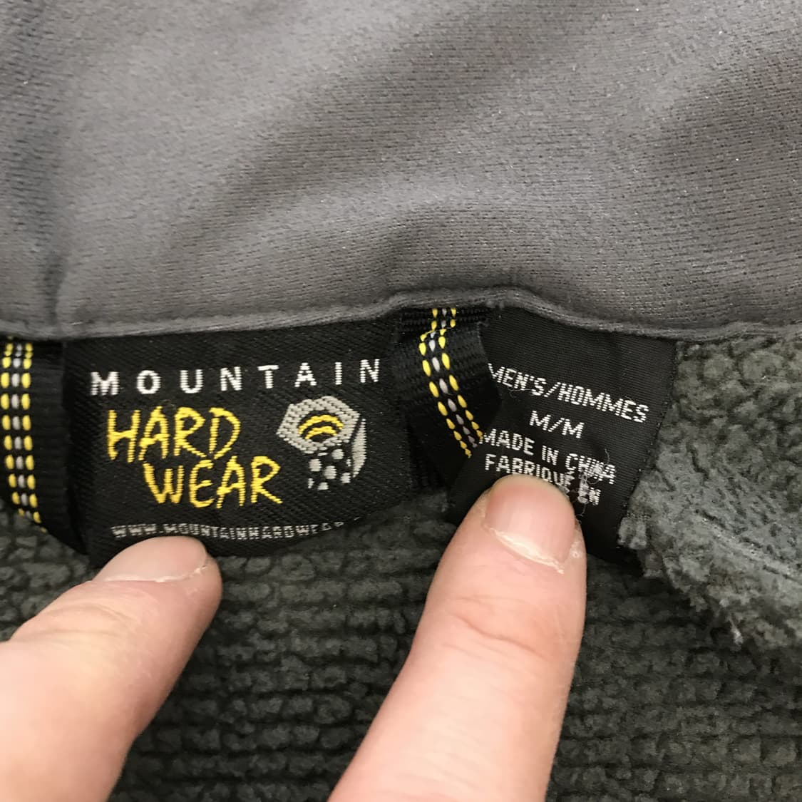 마운틴하드웨어 와플플리스 집업자켓 [해외M] 상품이미지5