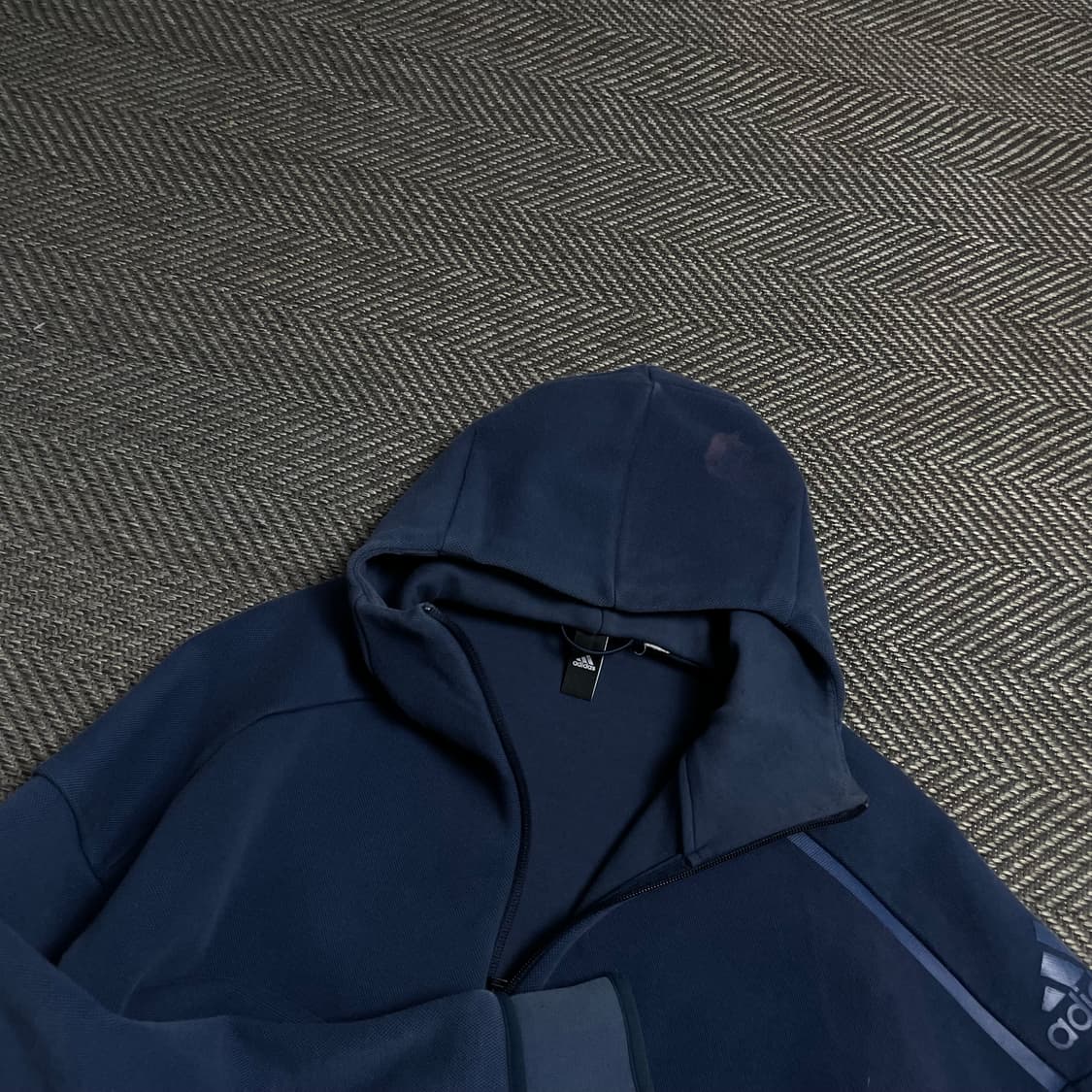 아디다스 Z.N.E. 에어로레디 후드집업 네이비y 5176 상품이미지4