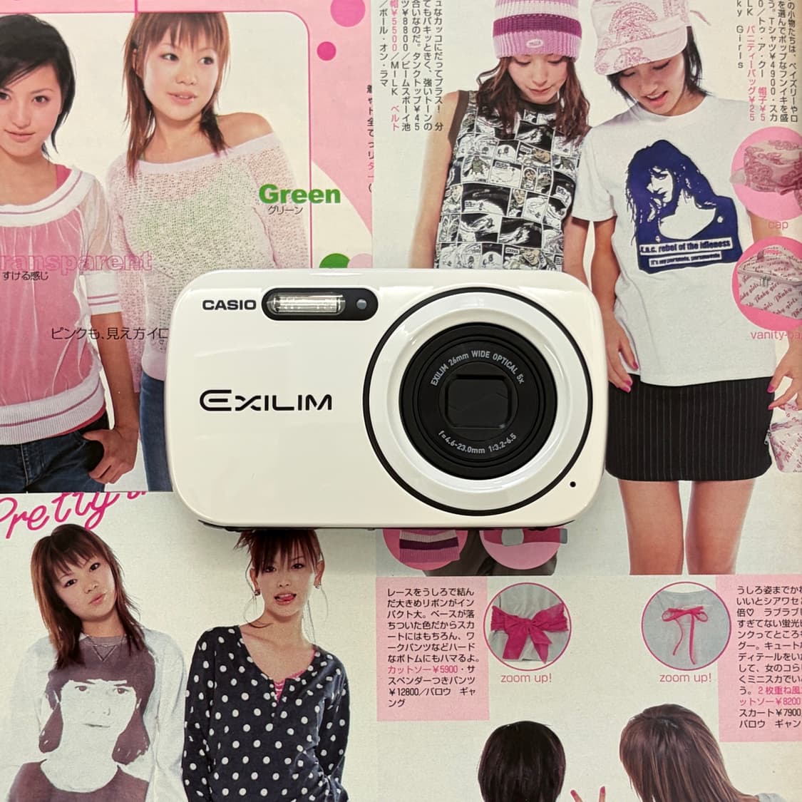 작례📸Casio Exilim EX N1 ex-n1 카시오 엑슬림 화이트 상품이미지1