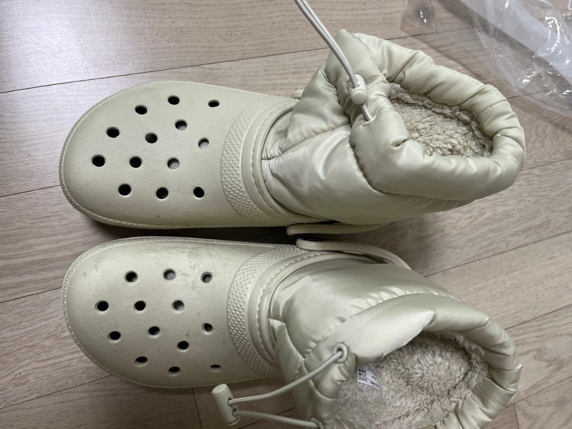 크록스 클래식 라인드 네오 퍼프 부츠 Bone 230mm 상품이미지2