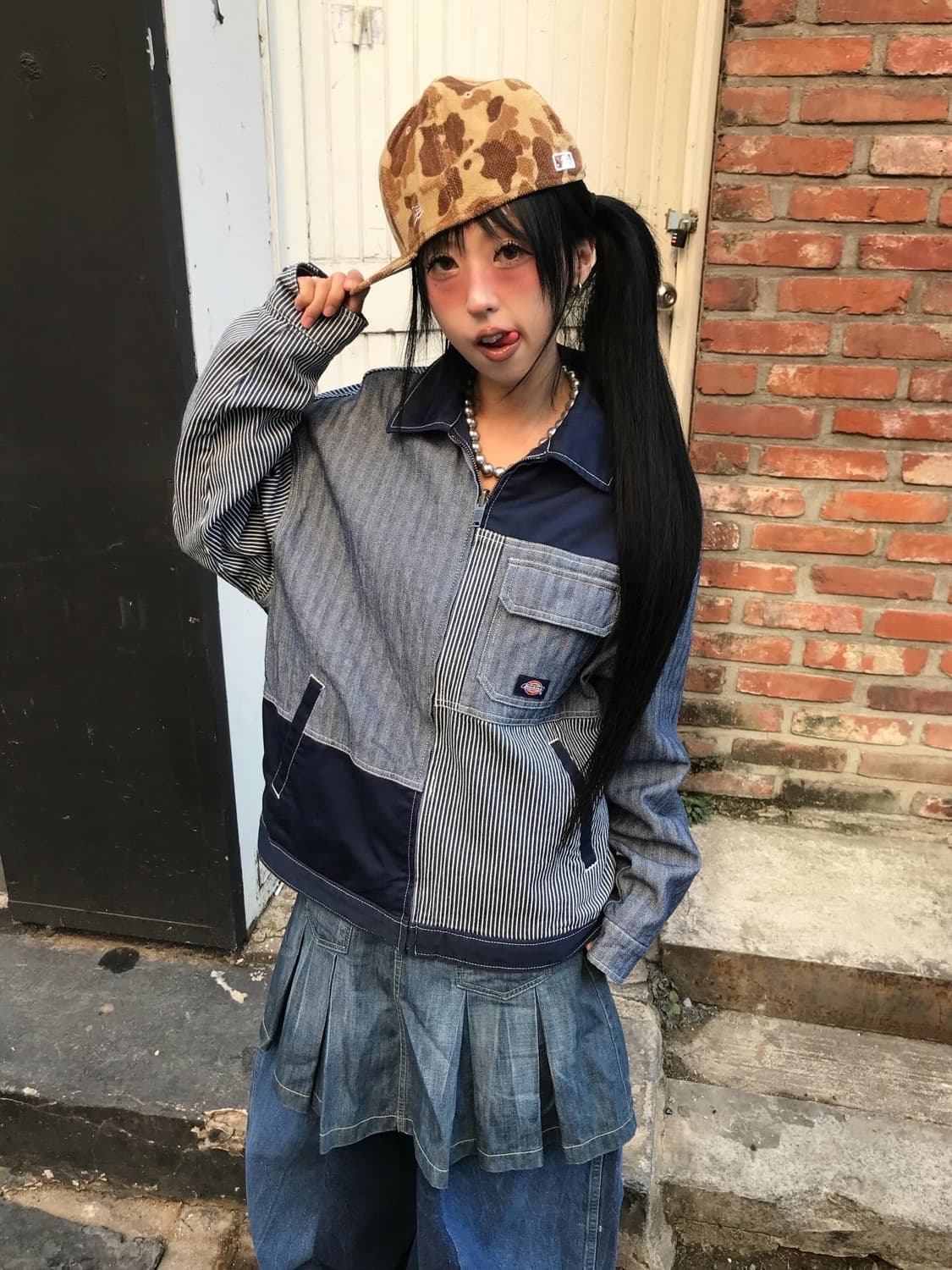 Dickies Reversible Work Jacket - Denim 상품이미지2